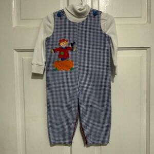 12 Month Reversible Jon Jon Fall Thanksgiving Christmas Longalls Mulberry Street